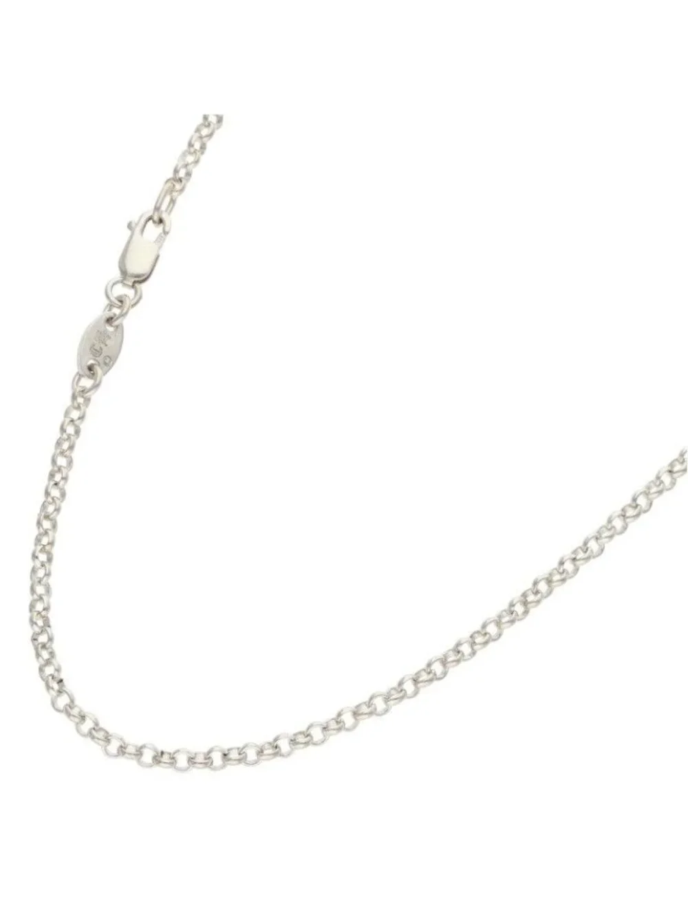 Chrome Hearts Neckchain Roll Chain Silver Necklace